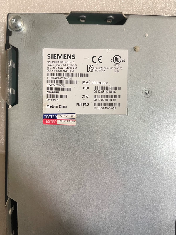 SIEMENS 6FC530-3AT20-0AA0 Control Panel for Automation Systems