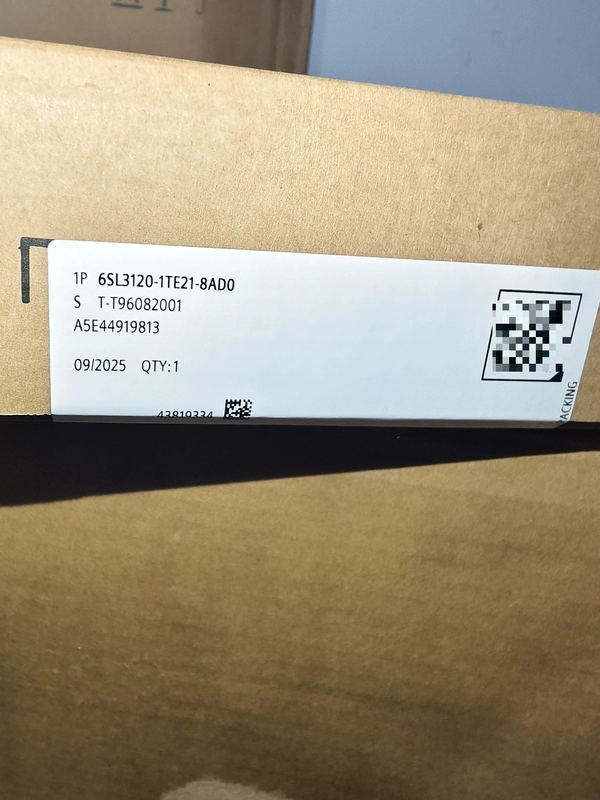 SIEMENS Drive 6SL3120-1TE21-8AD0 High Performance Motor Control