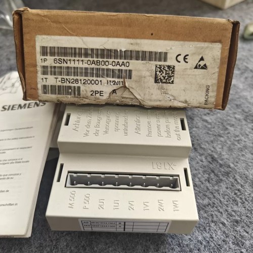 SIEMENS Drive Protection Module 6SN1111-0AB00-0AA0 Safety Unit