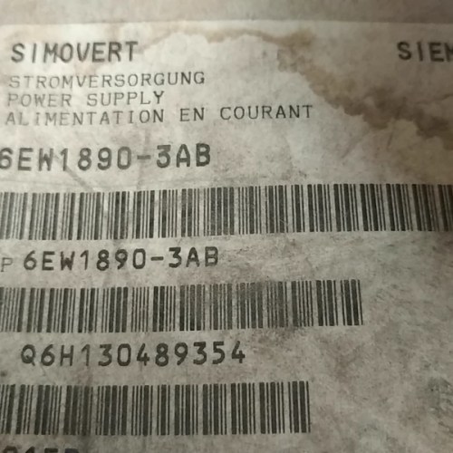 Siemens 6EW1890-3AB Module - Durable Automation System Part