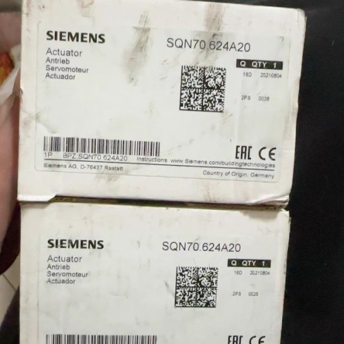 Siemens SQN70.624A20 Actuator - Reliable Industrial Automation