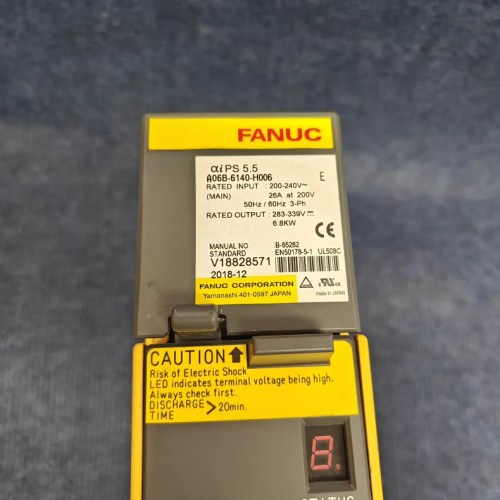 Fanuc Servo Amplifier A06B-6140-H006 Precision Control Unit