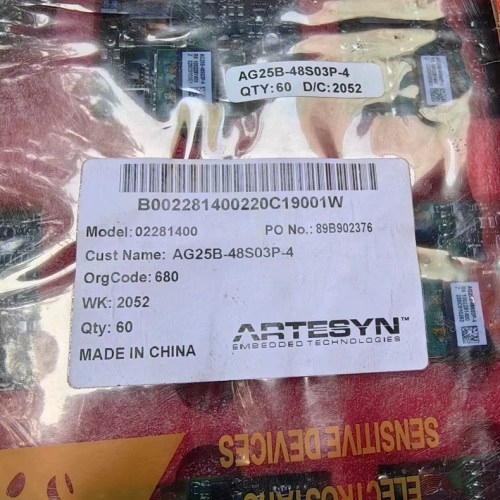 ARTESYN Power Module Model AG25B-48S03P-4 Reliable