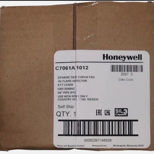 Honeywell C7061A1012 UV Flame Detector - Industrial Safety Choice