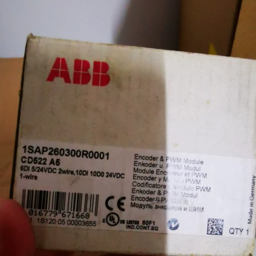 ABB PLC CD522 1SAP260300R0001 Programmable Logic Controller