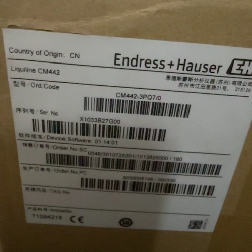 Endress+Hauser Liquiline Transmitter CM442-3PQ7/0