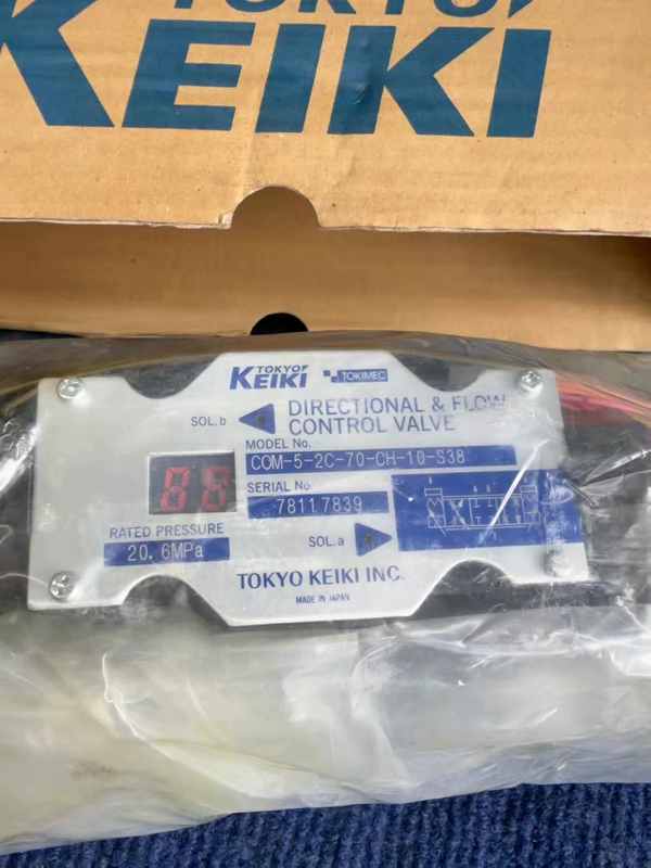 TOKYO KEIKI COM-5-2C-70-CH-10-S38 Solenoid Valve High Performance