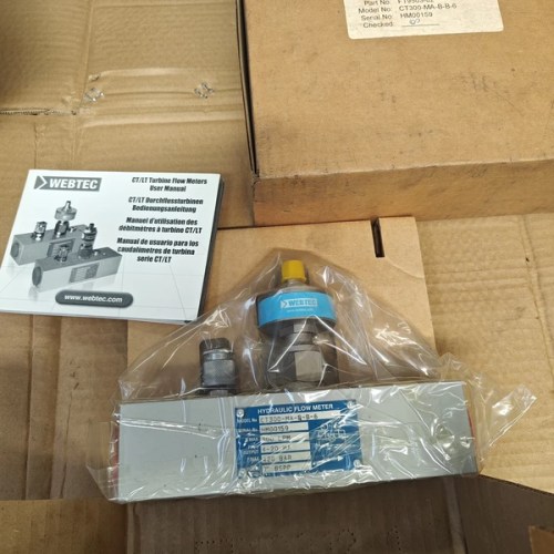 Webtec Flow Meter CT60-MA-B-B-6 Accurate Fluid Monitoring