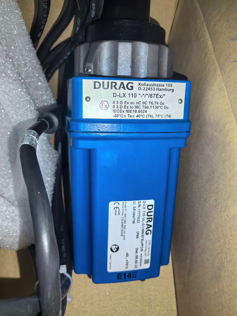 DURAG D-LX 110UL-C1 Model Optical Flame Sensor - Advanced Safety