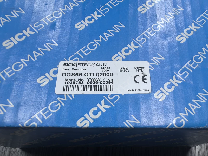 SICK Incremental Encoder DGS66-GTL02000 - Industrial Grade