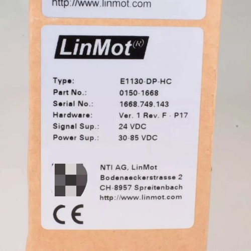 LinMot Servo Controller E1130-DP-HC Precision Motion Control
