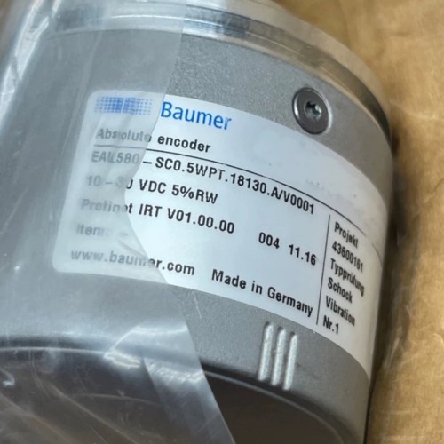 BAUMER Absolute EAL580 Encoder for Precision Control