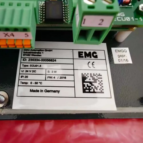 EMG Control Panel ECU01.5 - Advanced Control Interface Panel