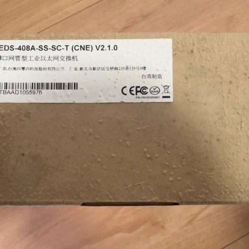 MOXA EDS-408A-SS-SC-T Industrial Ethernet Switch 8 Ports