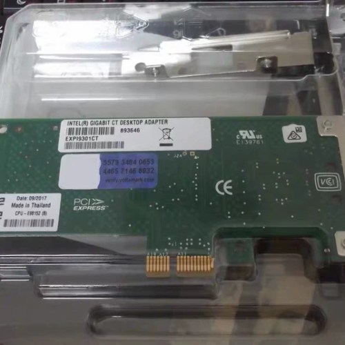 Intel Network Card EXPI9301CT Reliable High-Speed Connectivity