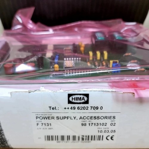 Advanced HIMA Power Supply Model F7131 981713102
