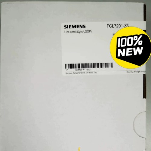 SIEMENS Fire Alarm Loop Card FCL7201-Z3 for Safety Systems