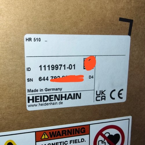 Heidenhain HR510 Handwheel Model 1119971-01 Precision Control