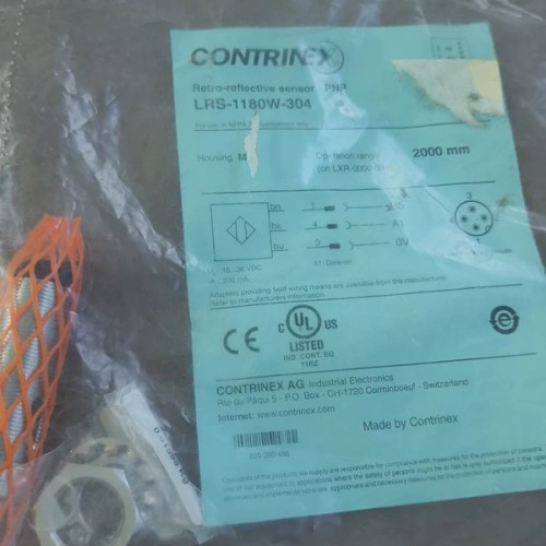 CONTRINEX LRS-1180W-304 Sensor - Improve Detection Accuracy