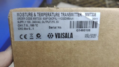 Vaisala MMT338 Humidity and Temperature Transmitter Sensor