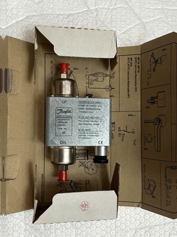 DANFOSS Differential Pressure Switch MP55 060B017166
