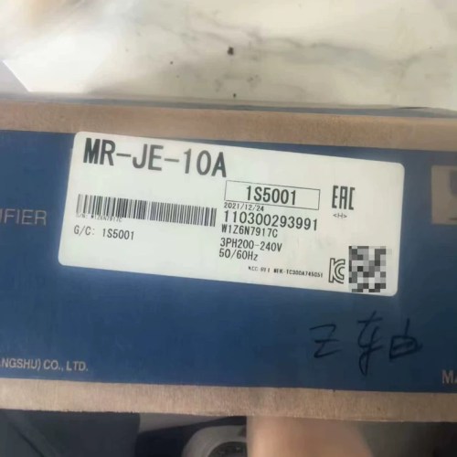 Mitsubishi MR-JE-10A Servo Amplifier High Performance Drive