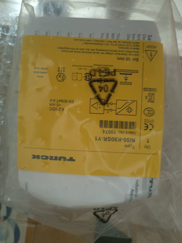 Turk Proximity Switch NI50-K90SR-Y1 - Precision Sensing Device
