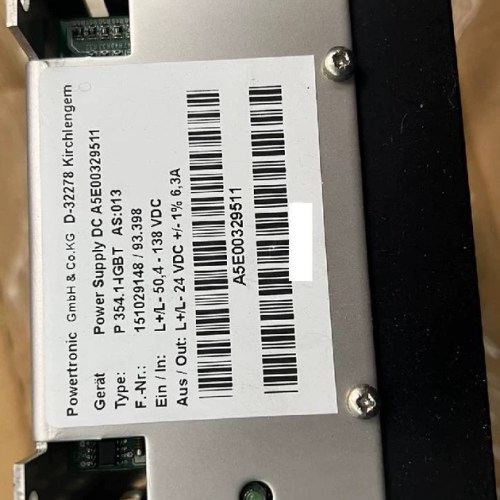 SIEMENS Frequency Converter A5E00329511 - Efficient Power Control