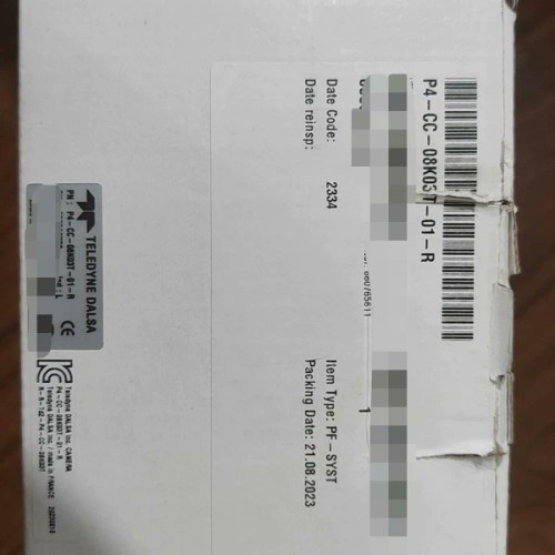 TELEDYNE DALSA Industrial Camera P4-CC-08K03T-01-R - Reliable
