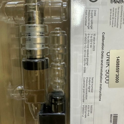 Druck Pressure Sensor UNIK5000 PTX5072 - Industrial Use