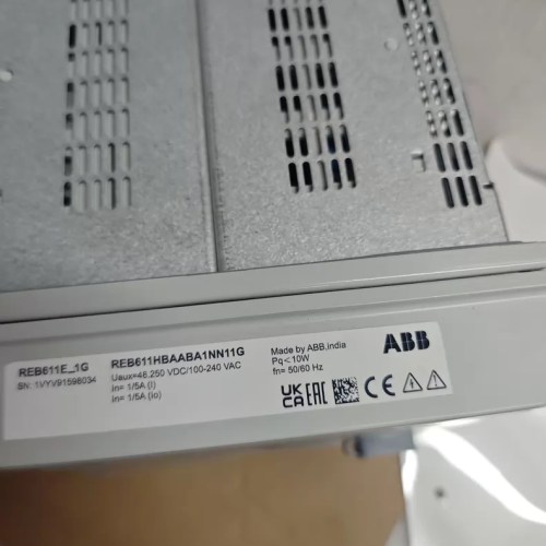 ABB Protection Relay REB611HBAABA1NN11G - Reliable Power Safety