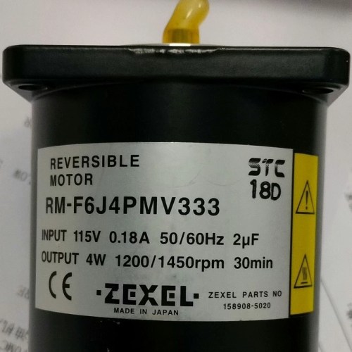 Zexel Generator Speed Control Motor RM-F6J4PMV333 Reliable Performance