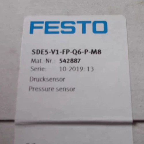 FESTO Pressure Switch SDE5-V1-FP-Q6-P-M8 Reliable Sensor