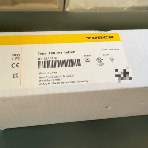 TURCK I/O Module TBIL-M1-16DXP Industrial Automation Device