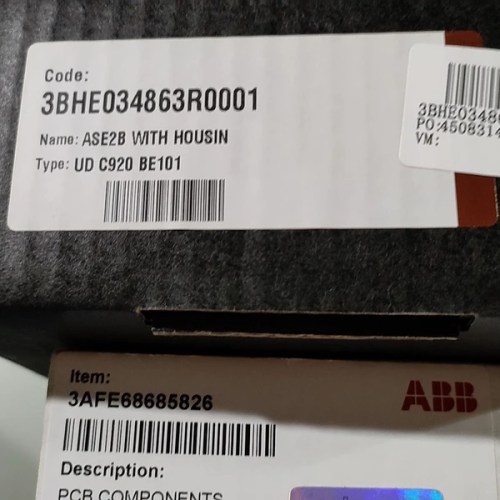 ABB 3BHE034863R0001 High Voltage Inverter Accessory