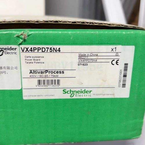 Schneider Electric Variable Frequency Drive Power Board VX4PPD75N4