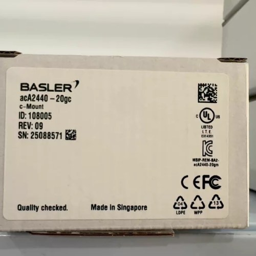 Basler Industrial Camera acA2440-20gc - Reliable Performance